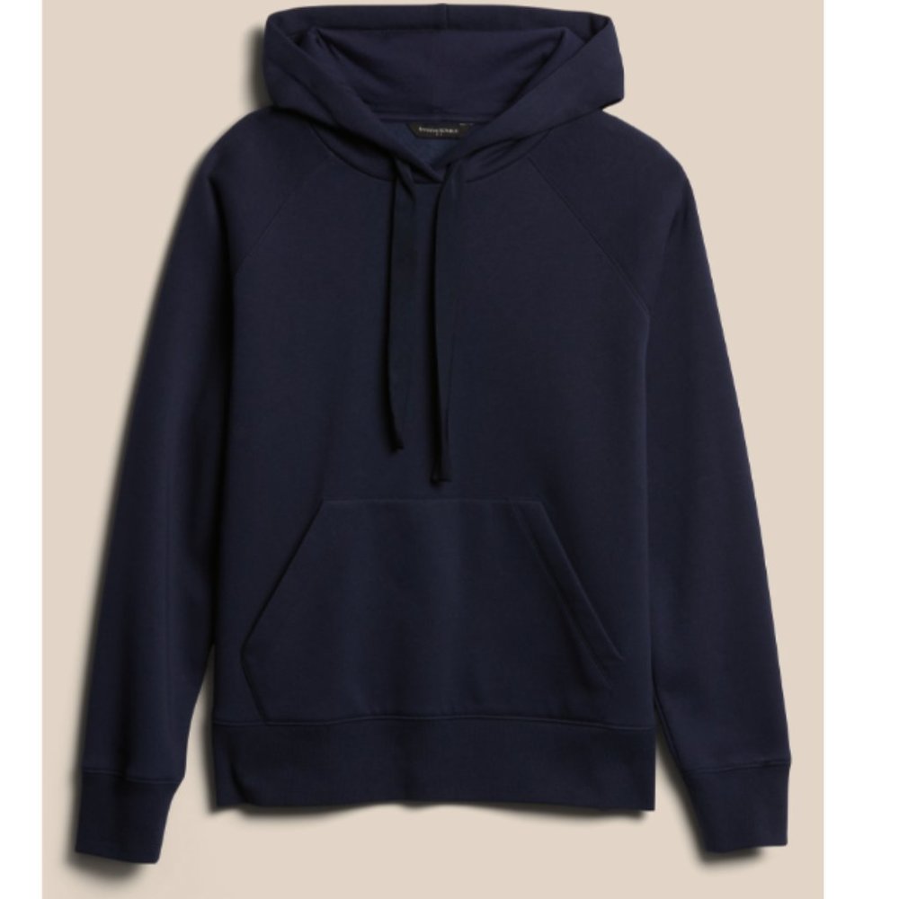 Banana Republic Soft Fleece Hoodie Sweatshirt